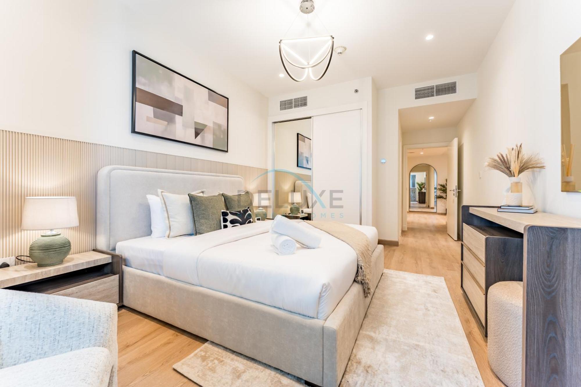 Renovated 1br With Partial Sea And Views Near Beach, Elite Residence, Marina By Deluxe Homes * Dubai