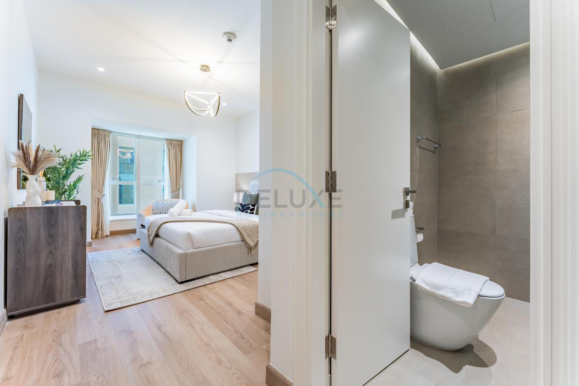 Renovated 1br With Partial Sea And Views Near Beach, Elite Residence, Marina By Deluxe Homes *