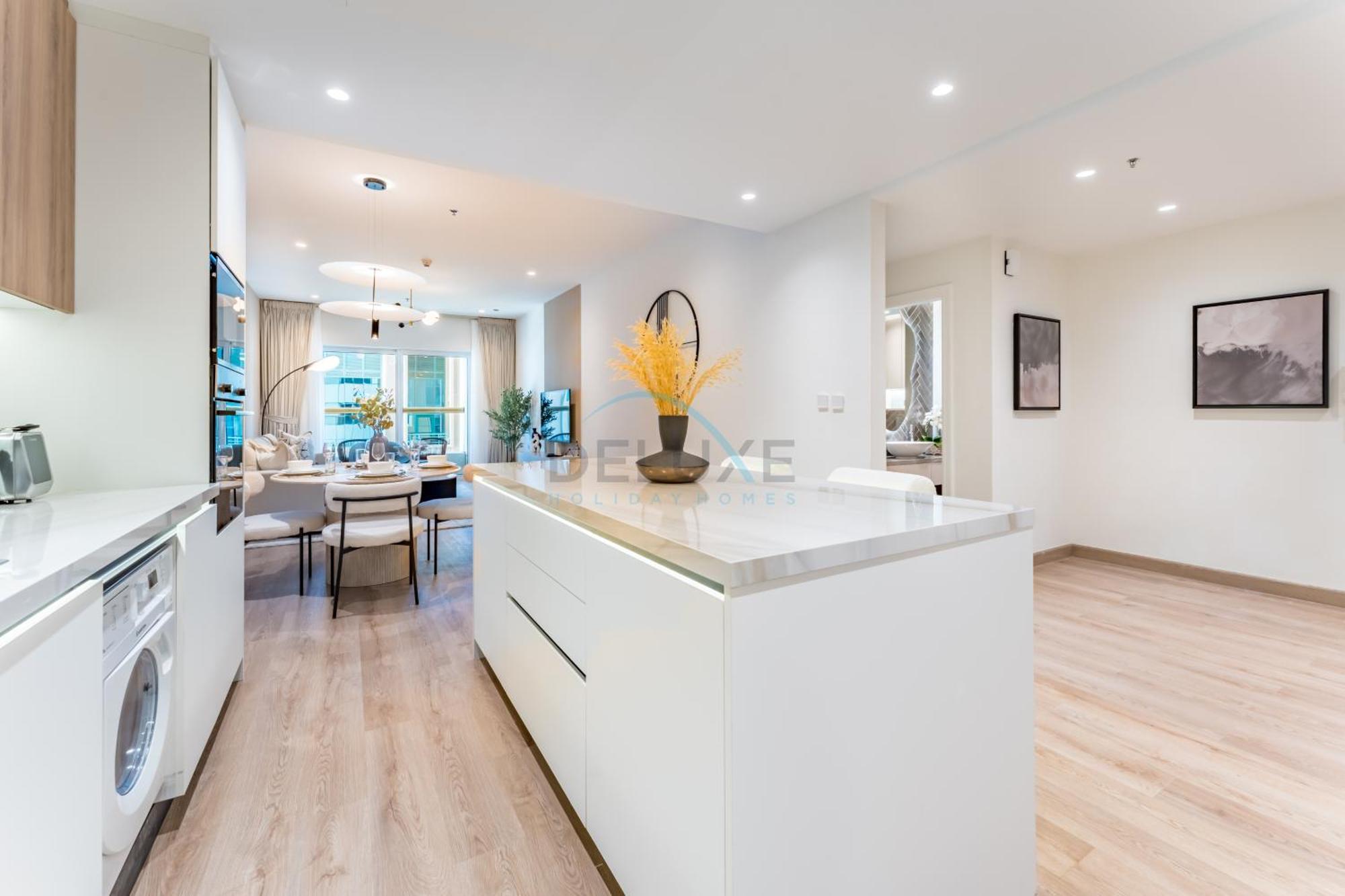 Apartment Renovated 1br With Partial Sea And Views Near Beach, Elite Residence, Marina By Deluxe Homes